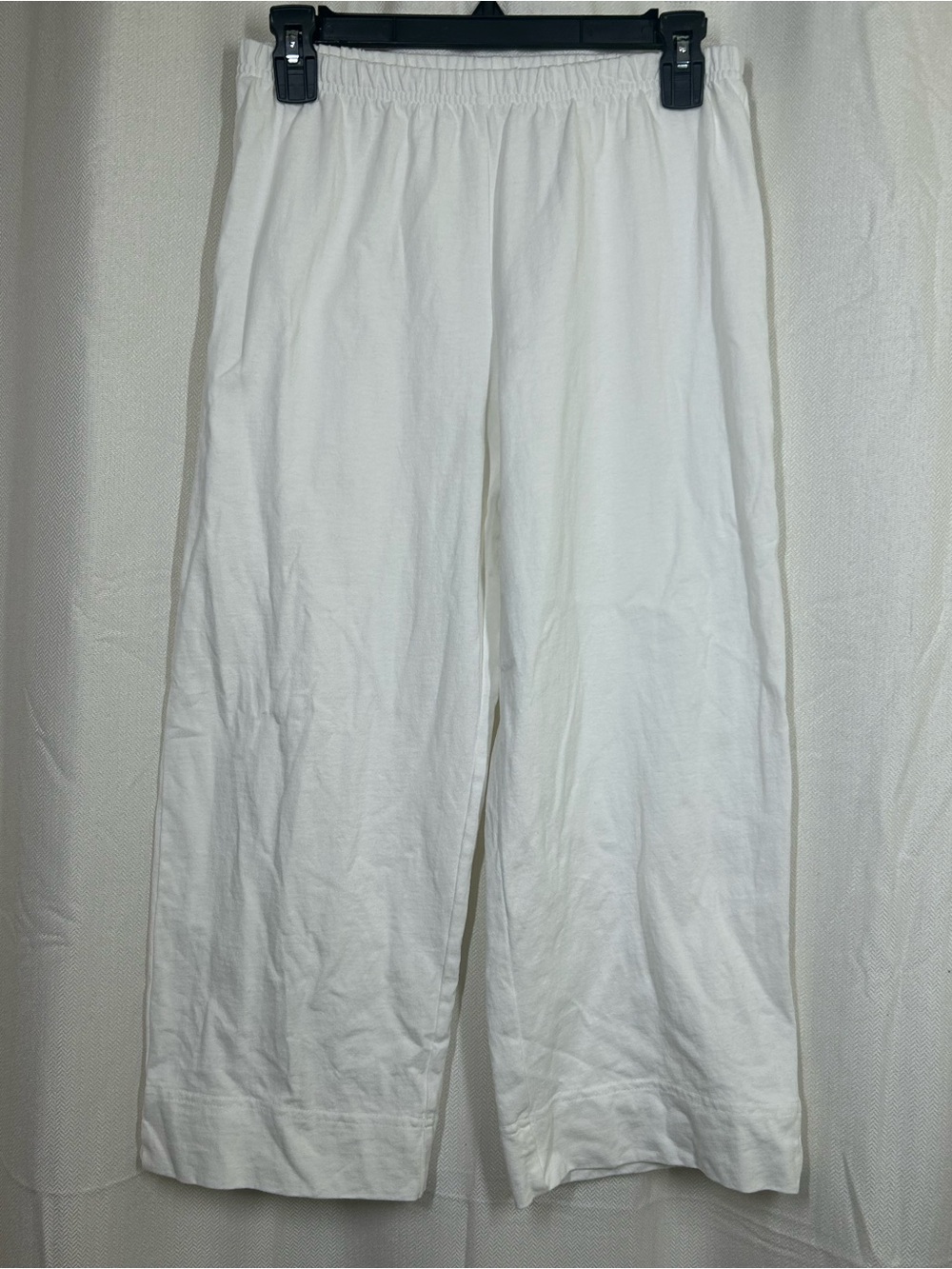 Bryn Walker White Pants 100% Cotton Size XS Made In USA Elastic